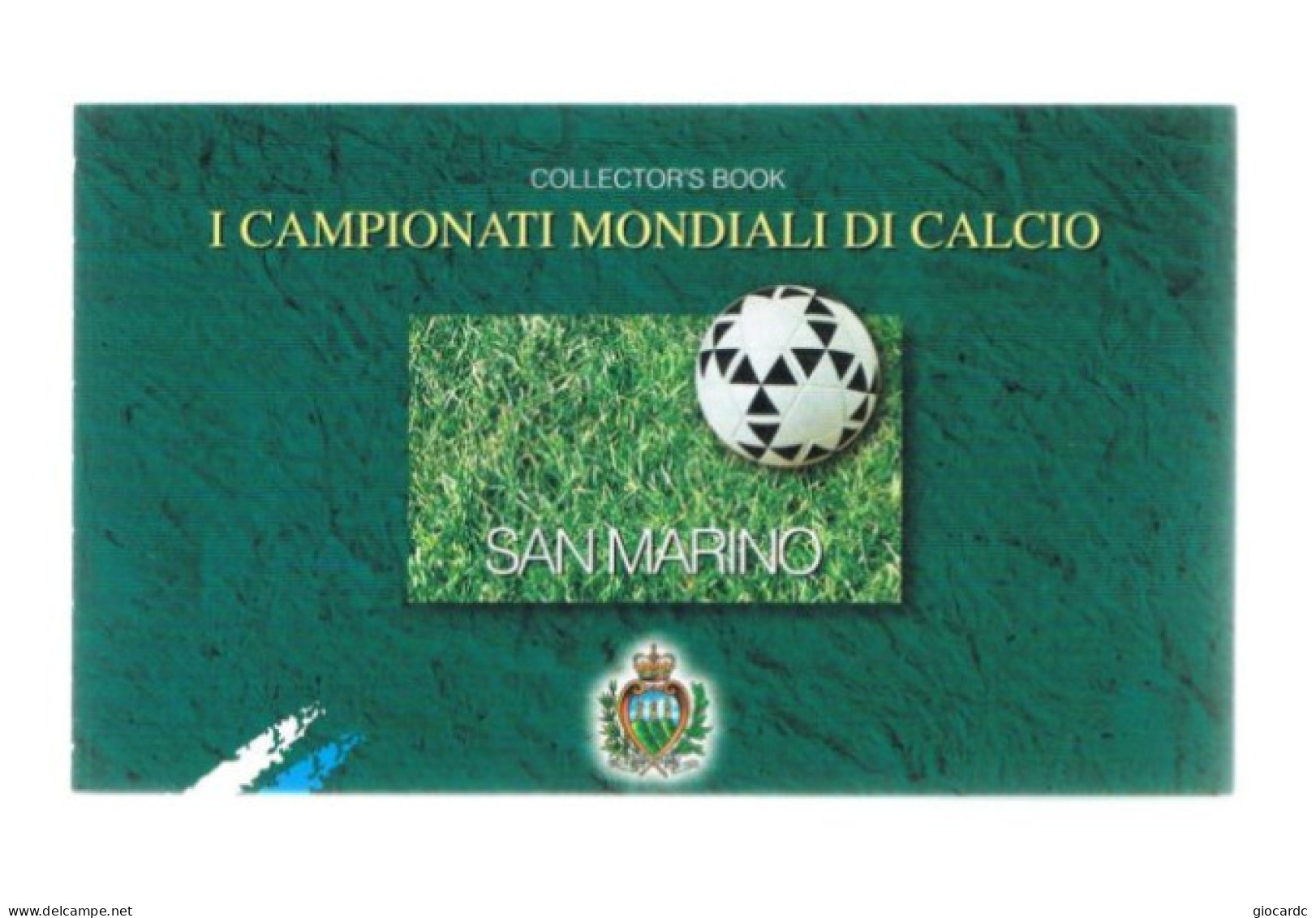 SAN MARINO - UNIF. L5 LIBRETTO   -  1998 CAMPIONATI MONDIALI DI CALCIO   - USED - Cuadernillos