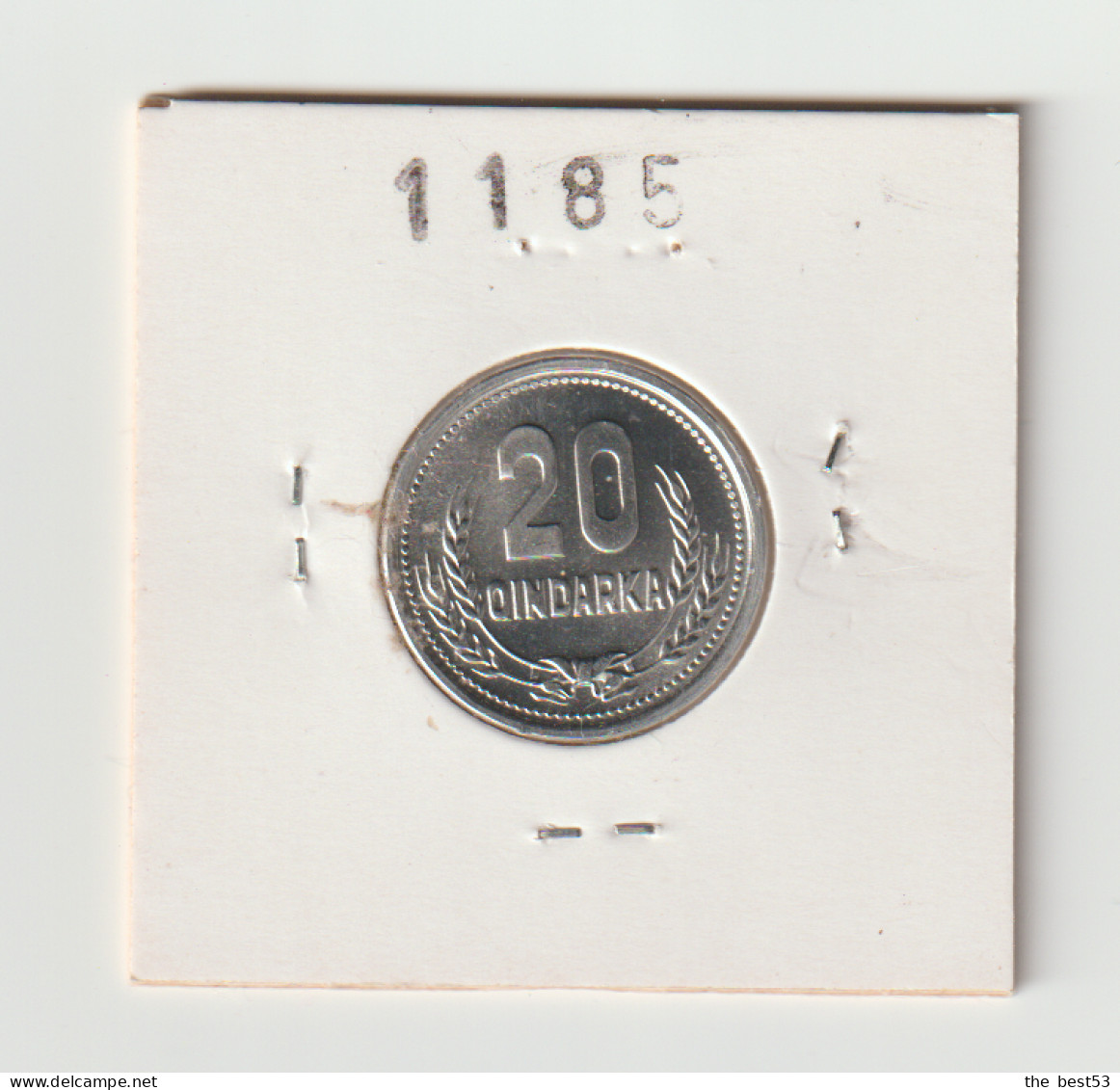 Albanie  -  20 Qindarka  Alu  -   1988  -  UNC - Albania