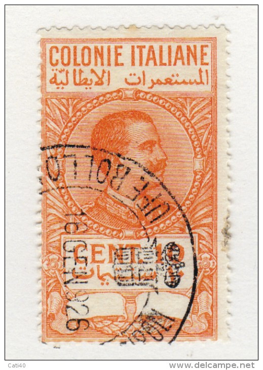 MARCA DA BOLLO/REVENUE  - COLONIE ITALIANE - BILINGUE - CENT.10 - Amtliche Ausgaben