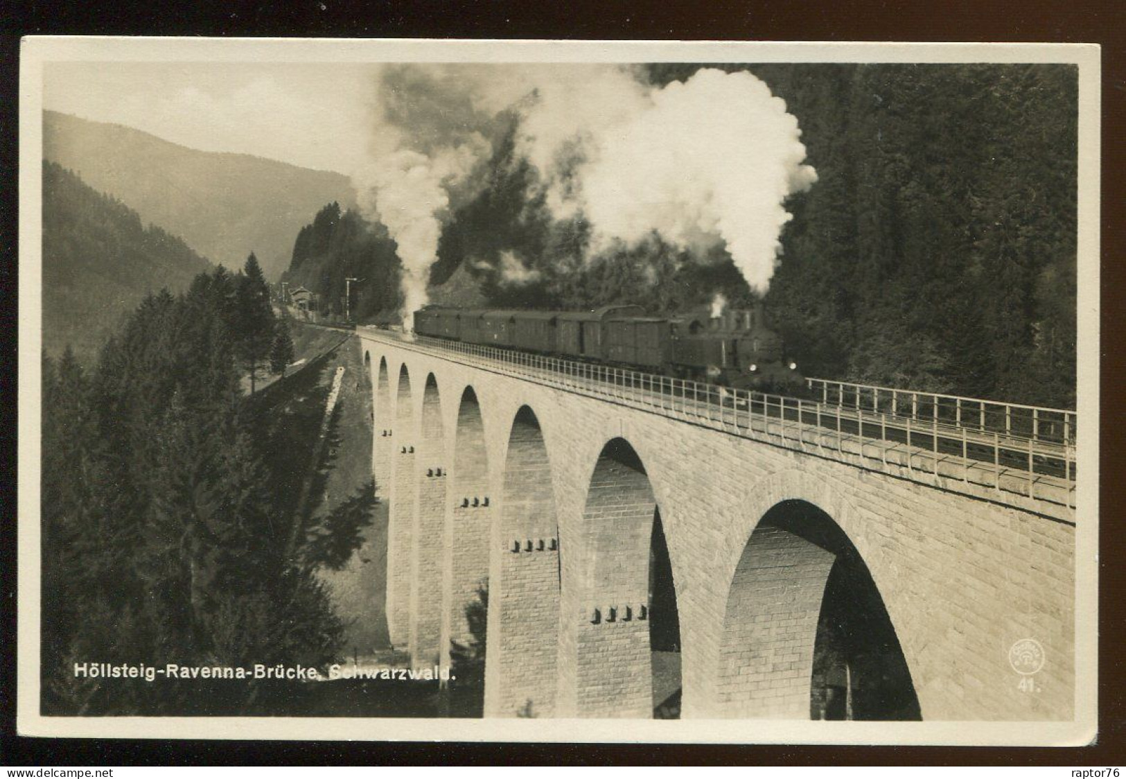 CPA Allemagne Höllsteig Ravenna Brücke Schwarzwald - Hochschwarzwald