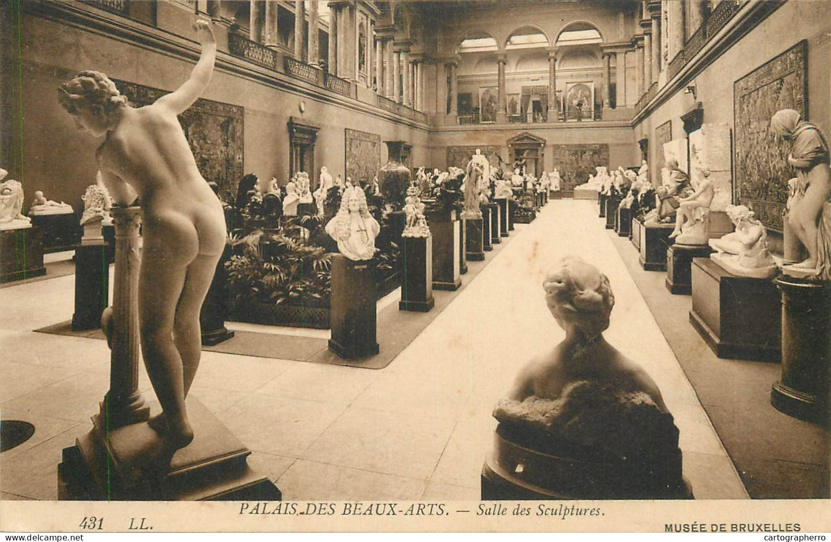 Belgium Bruxelles Palais Des Beaux-Arts Salle Des Sculptures - Museums