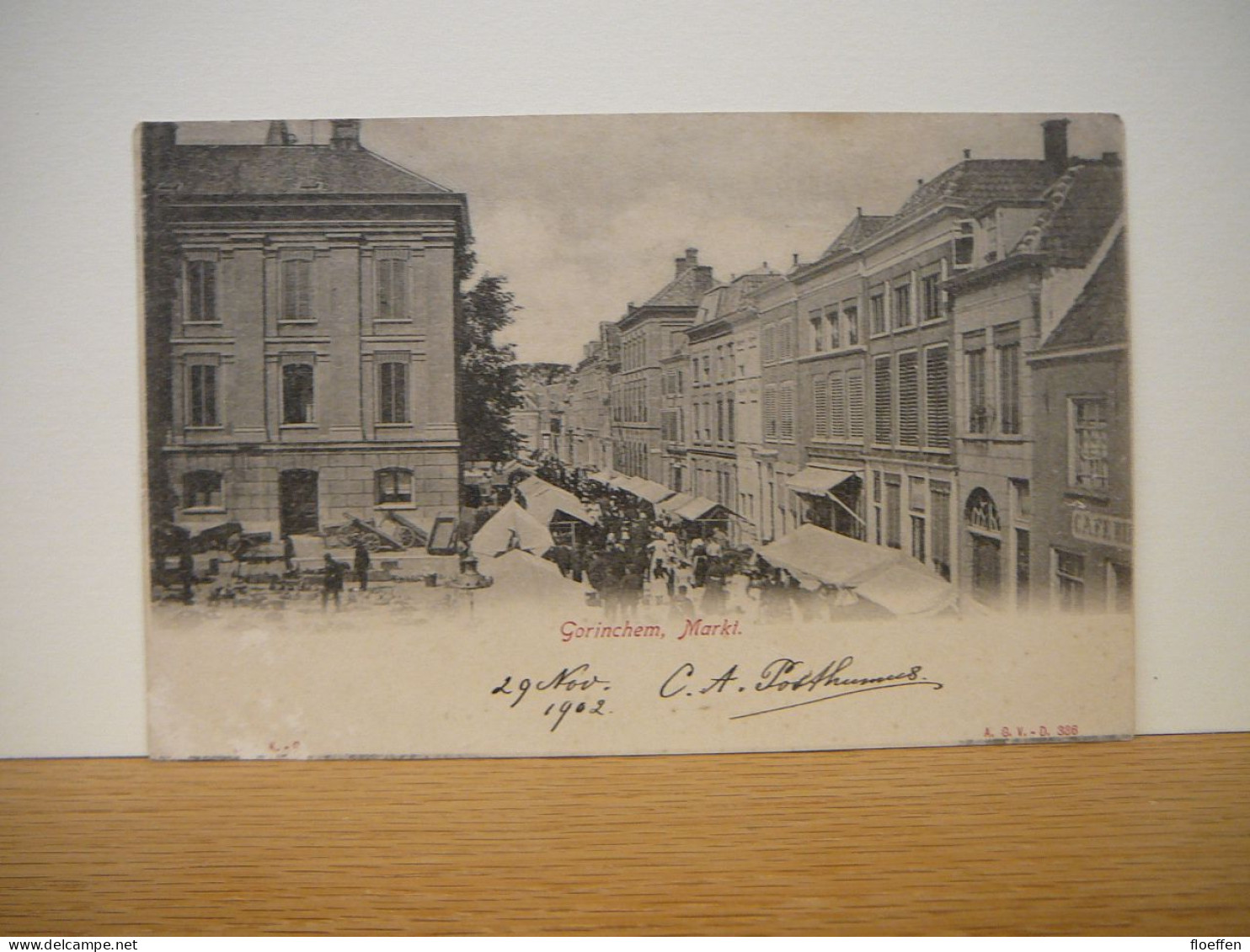Markt  Gorinchem 1900-1902 - Gorinchem