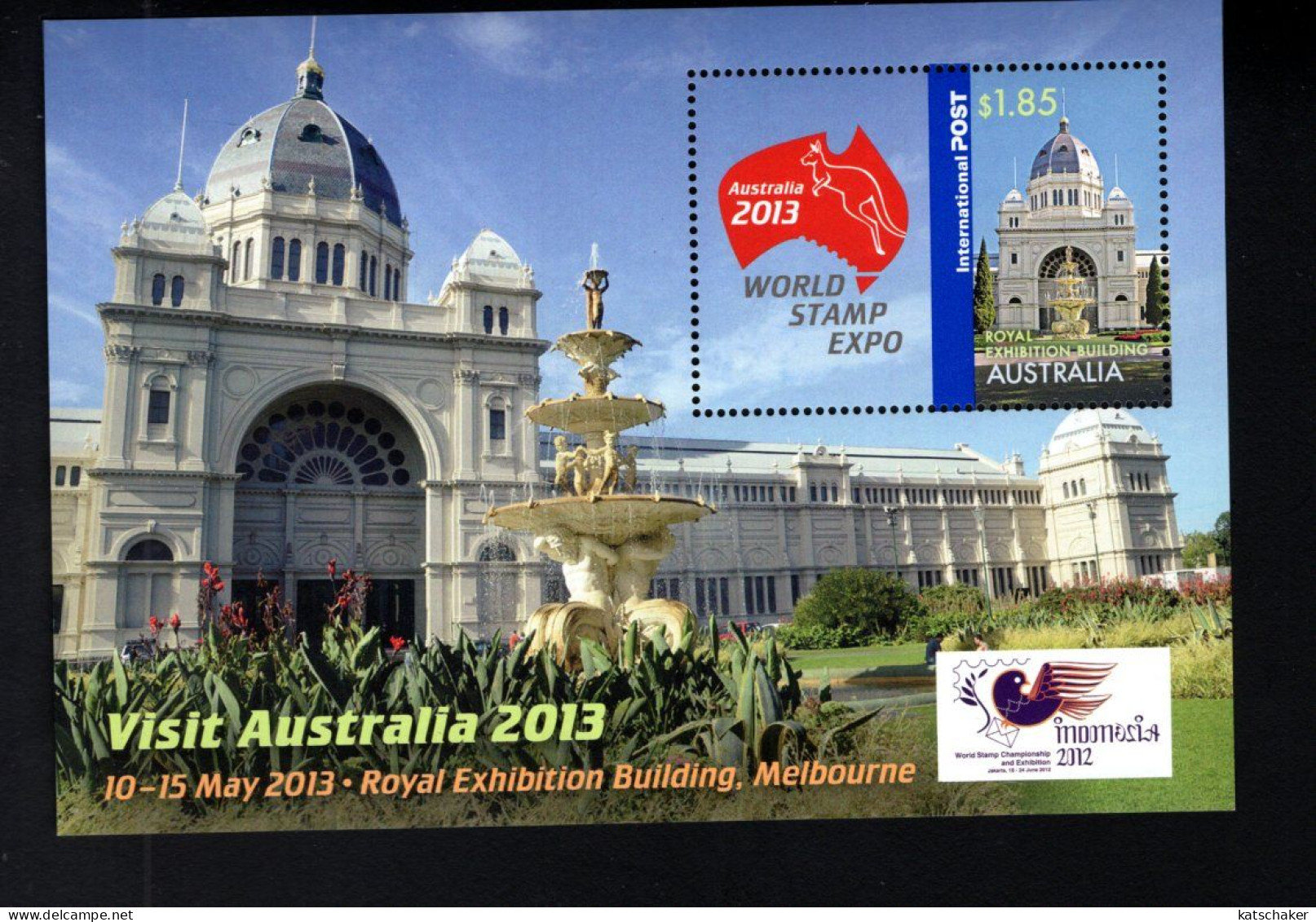 1958607364 2012 SCOTT 3744 (XX) POSTFRIS MINT NEVER HINGED  -  EMBLEM OF AUSTRALIA 2013 WORLD STAMP EXPO  & ROYAL EXHIBI - Ungebraucht