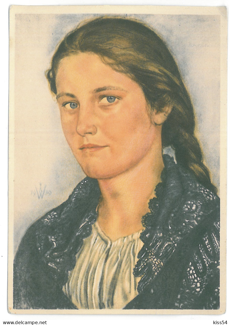 MOL 3 - 13250 - ETHNIC Woman - Old Postcard - Unused - Moldova