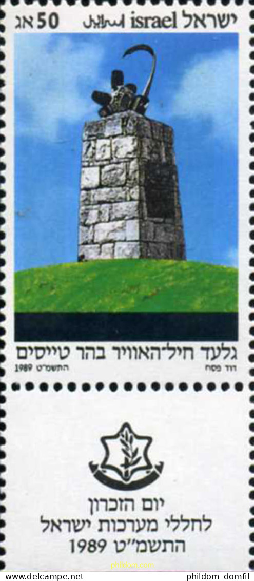 328388 MNH ISRAEL 1989 DIA DEL RECUERDO - Ongebruikt (zonder Tabs)