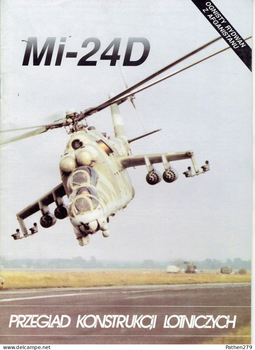 Vue D’ensemble De La Conception Des Avions N°2 - Hélicoptère MIL Mi-24D - Revue Polonaise - 1991 - Fliegerei