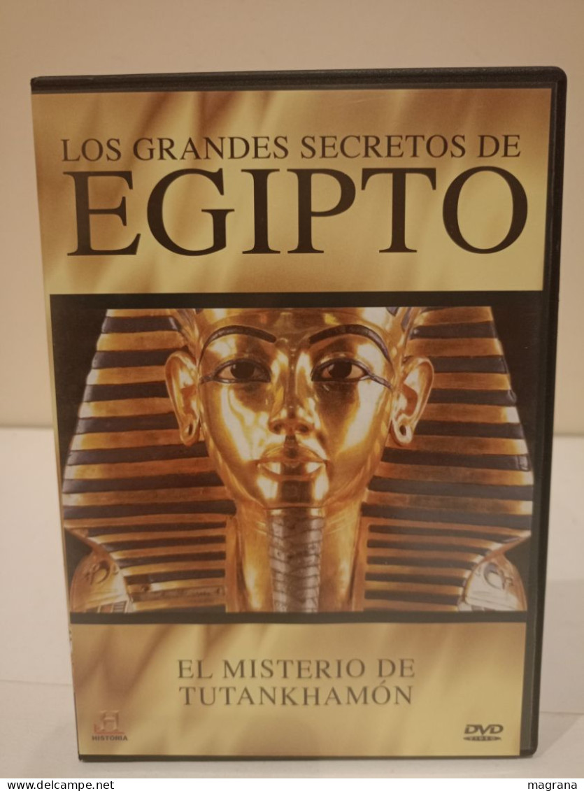 Película Dvd. Los Grandes Secretos De Egipto. El Misterio De Tutankamón. Historia. 1998. - Storia