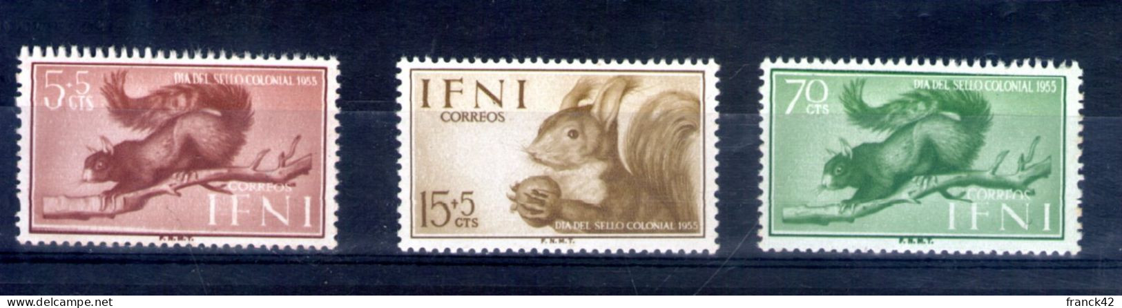 Ifni. Journée Du Timbre Colonial. 1955 - Ifni