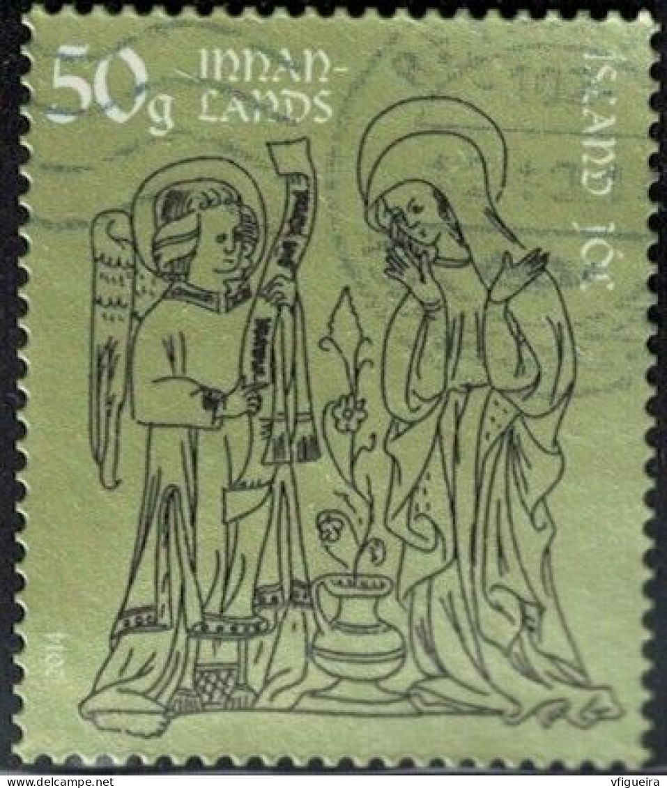 Islande 2014 Oblitéré Used Christmas Noël Y&T IS 1376 SU - Usados