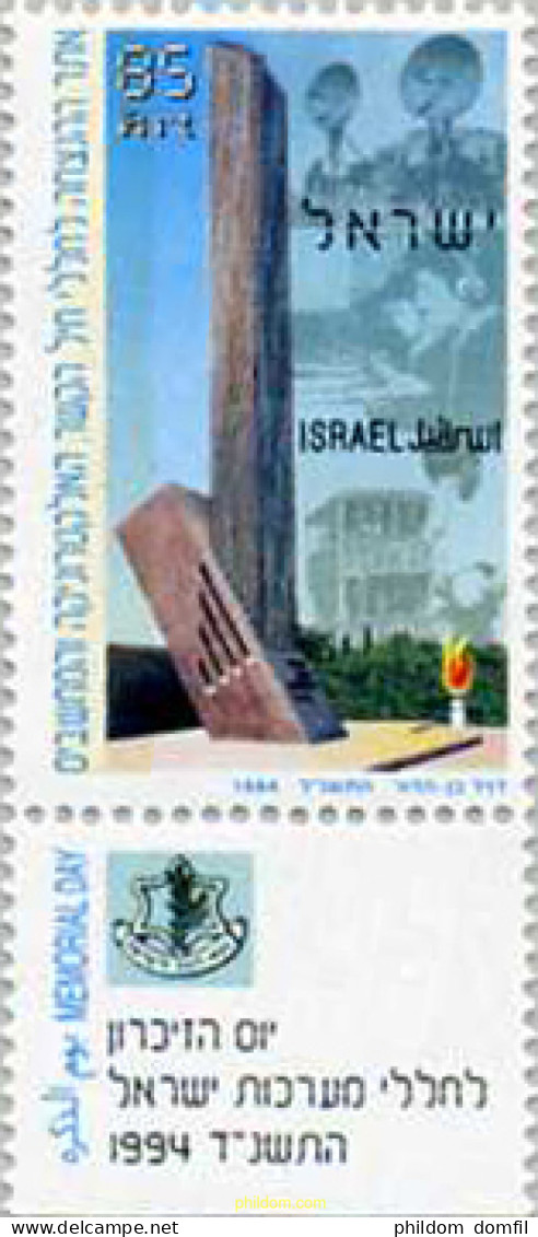129810 MNH ISRAEL 1994 DIA DEL RECUERDO - Unused Stamps (without Tabs)