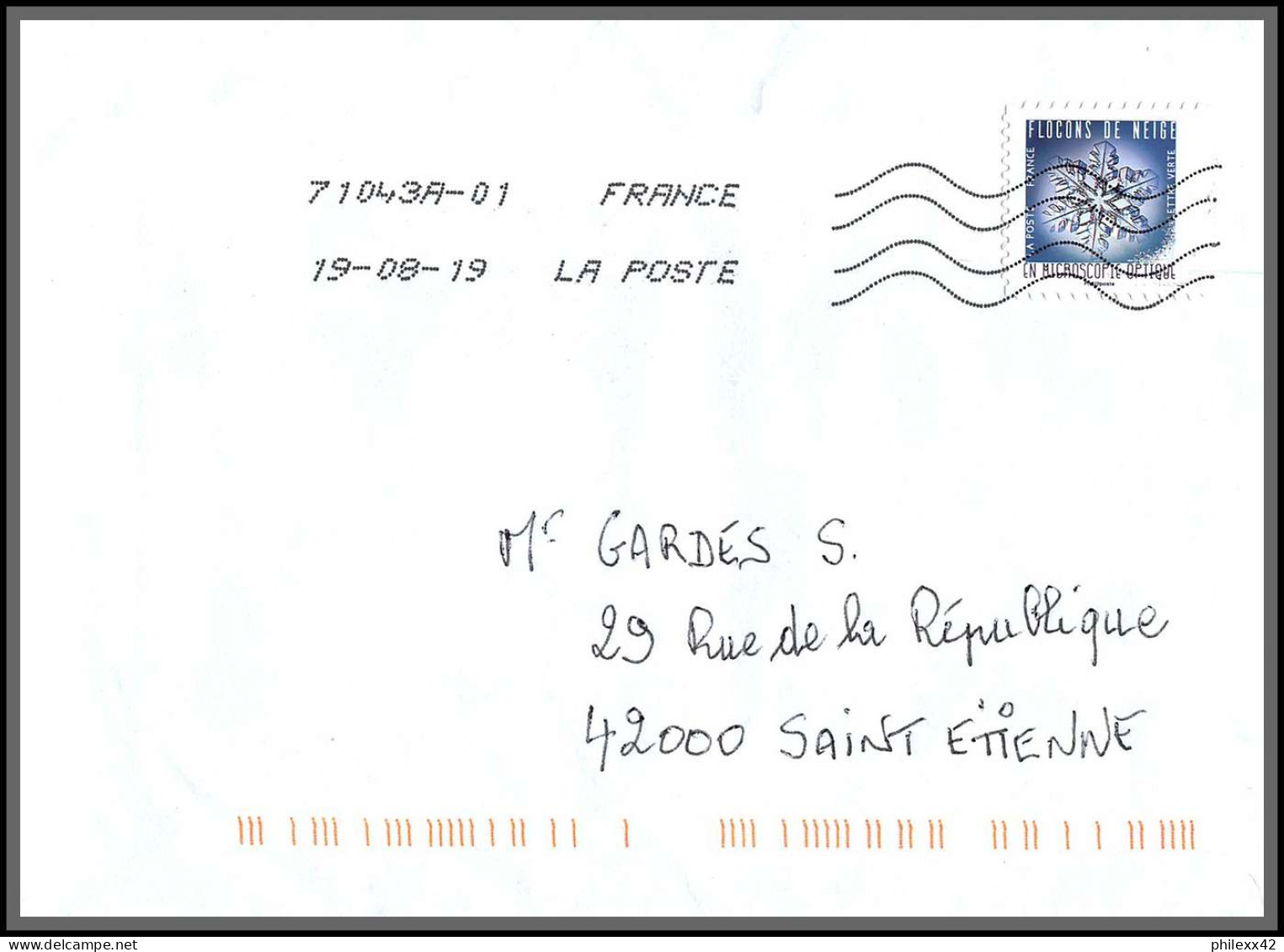 95730 - Lot De 15 Courriers Lettres Enveloppes De L'année 2019 Divers Affranchissements En EUROS - Covers & Documents