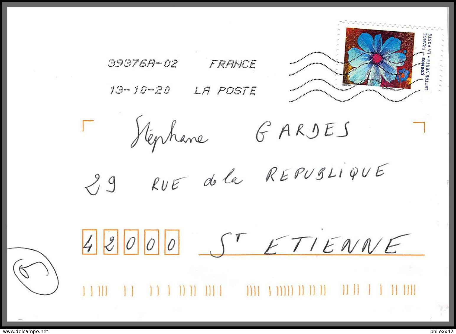 95880 - Lot De 15 Courriers Lettres Enveloppes De L'année 2020 Divers Affranchissements En EUROS - Lettres & Documents