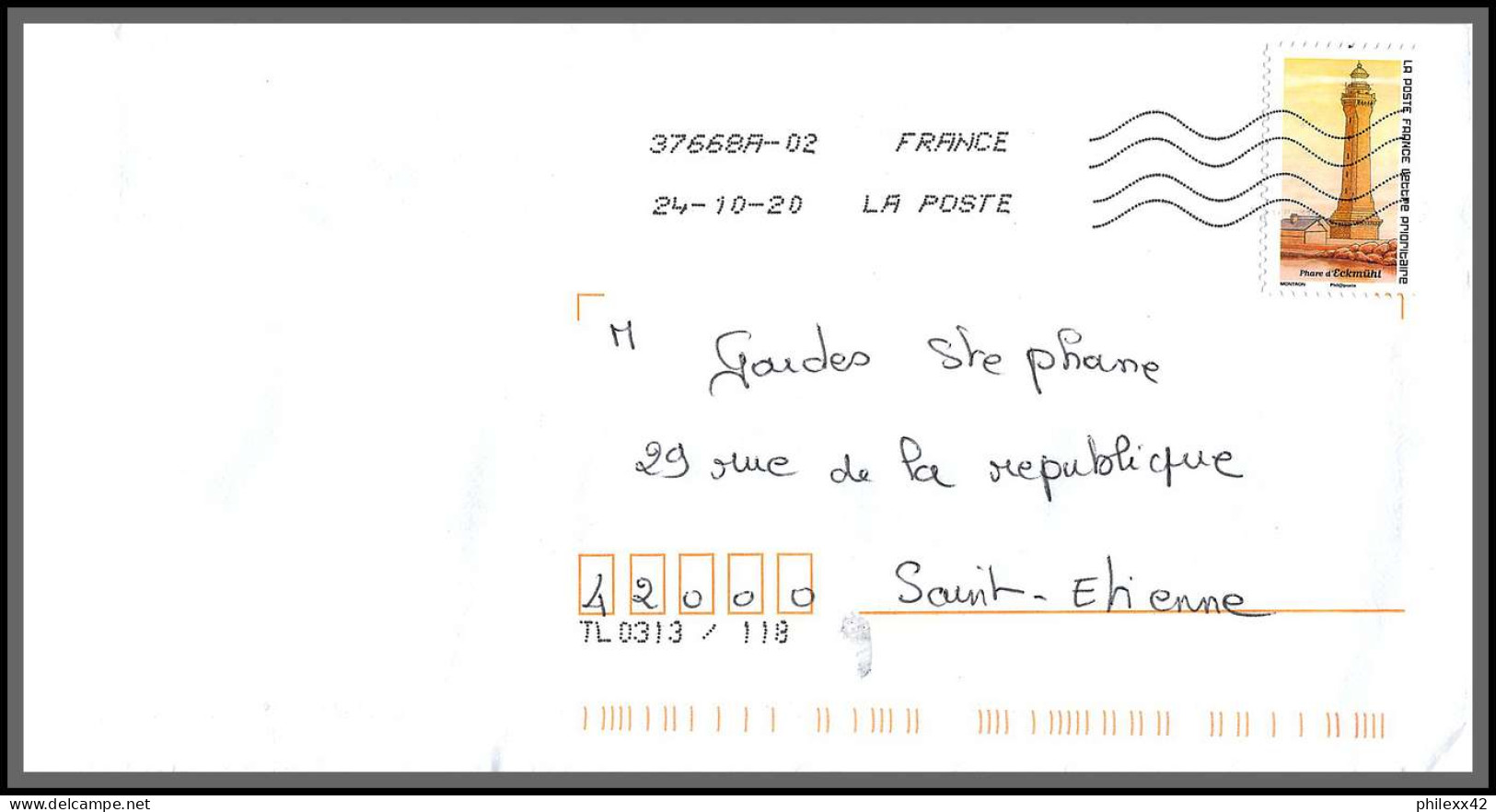 95884 - Lot De 15 Courriers Lettres Enveloppes De L'année 2020 Divers Affranchissements En EUROS - Cartas & Documentos