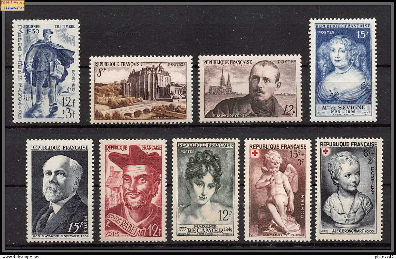 1950 Année Complète Neufs ** Cote 15 Euros PARFAIT état Sauf Celebrites 867/872 - 1950-1959