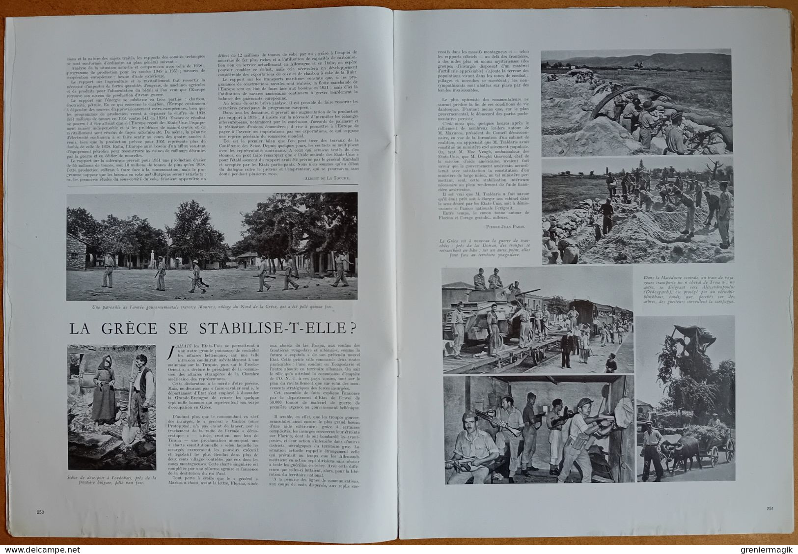 France Illustration N°102 13/09/1947 Chasse Aux Grands Fauves A.E.F./Pays Basque/Vol à Voile//Charitons/Manolete Linarès - Allgemeine Literatur