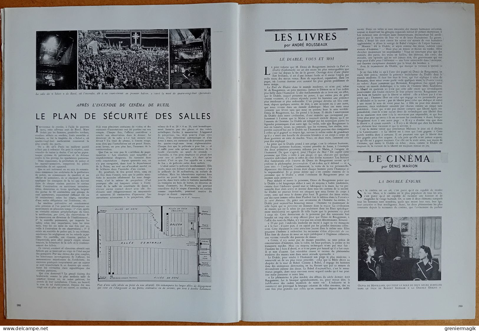 France Illustration N°102 13/09/1947 Chasse aux grands fauves A.E.F./Pays Basque/Vol à voile//Charitons/Manolete Linarès