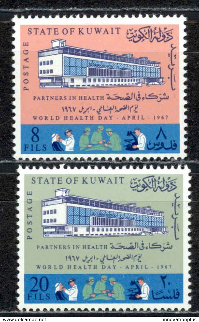 Kuwait Sc# 360-361 MNH 1967 World Health Day - Kuwait