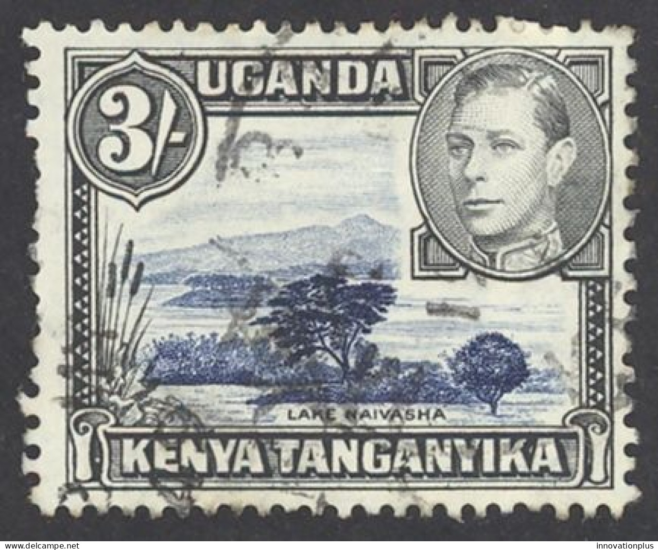 Kenya, Uganda, Tanzania Sc# 82a MNH Perf 13X11½  1938-1954 3sh Definitives - Kenya, Uganda & Tanzania