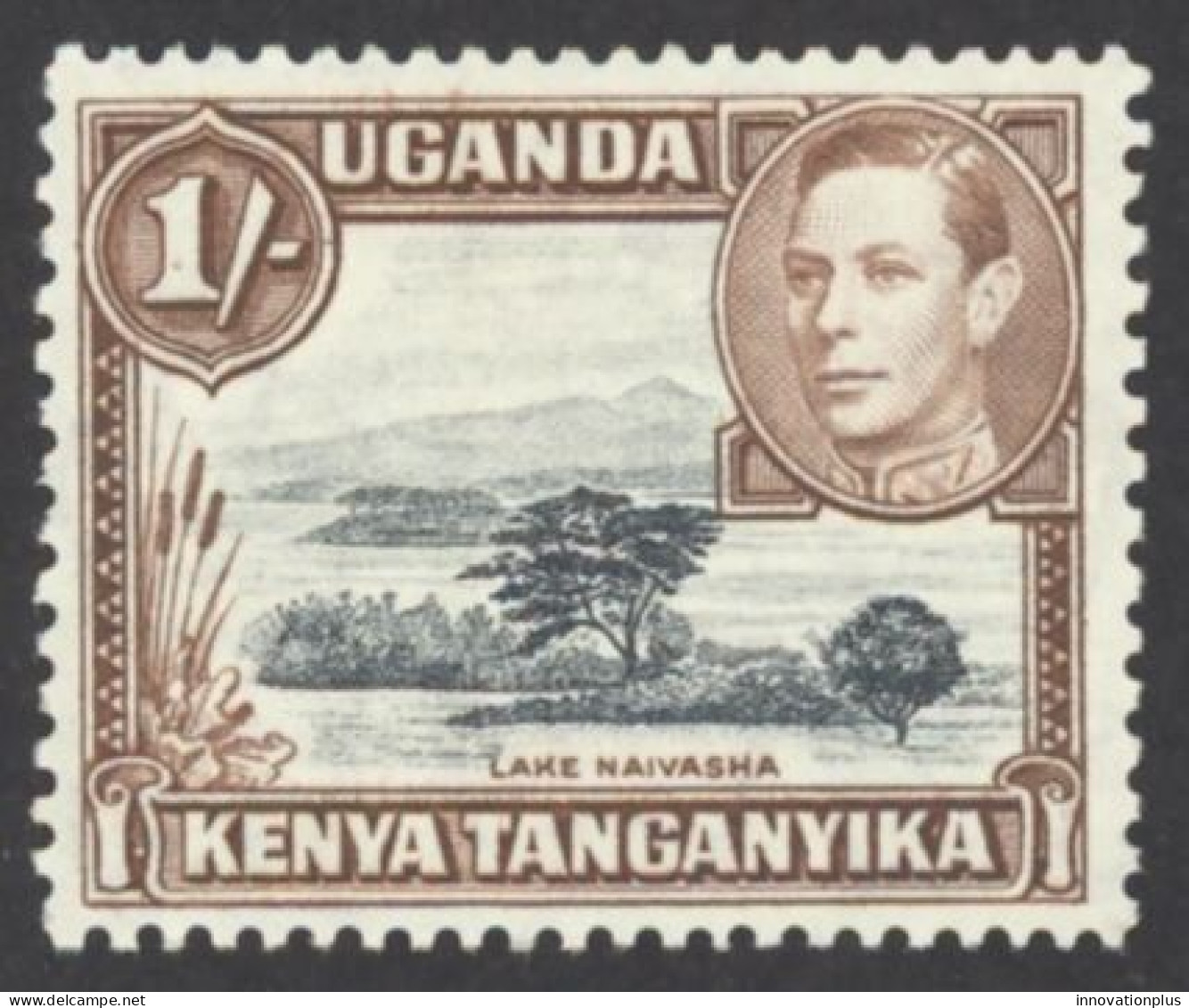 Kenya, Uganda, Tanzania Sc# 80 MH 1938-1954 1sh Definitives - Kenya, Oeganda & Tanzania