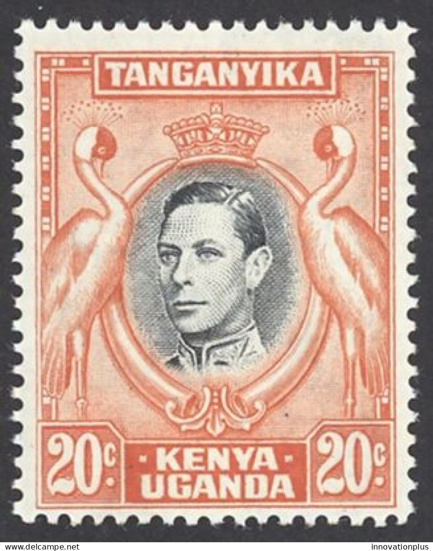 Kenya, Uganda, Tanzania Sc# 74 MNH 1942 20c King George VI Scenes  - Kenya, Oeganda & Tanzania