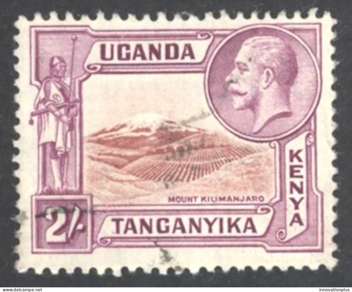 Kenya, Uganda, Tanzania Sc# 55 MH 1935 2sh Definitives - Kenya, Ouganda & Tanzanie