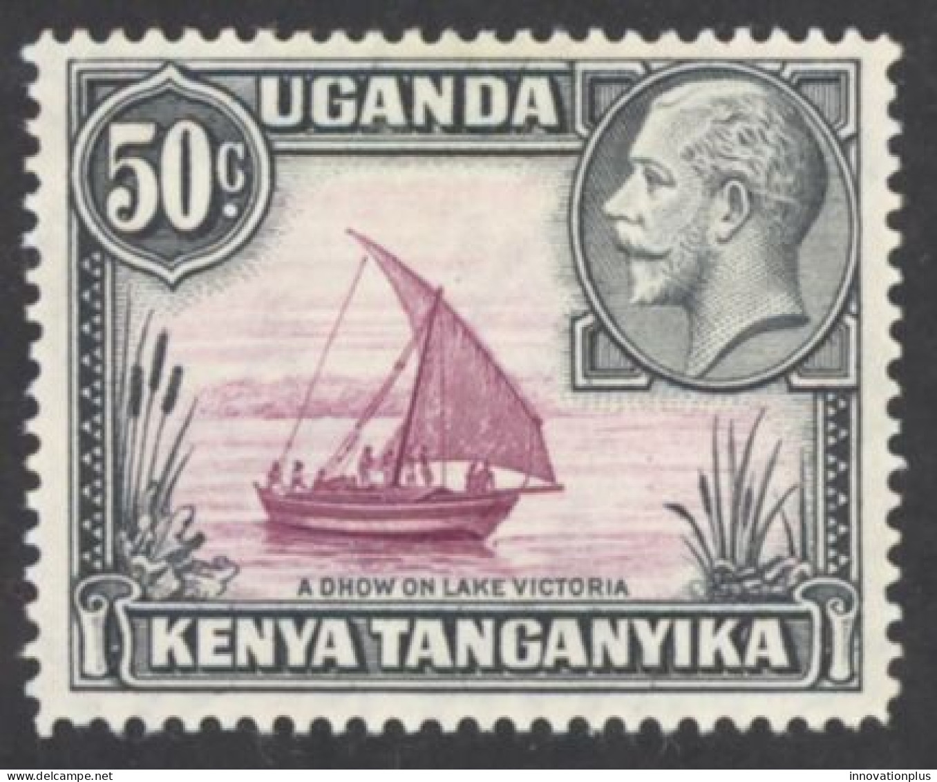 Kenya, Uganda, Tanzania Sc# 52 MH 1935 50c Definitives - Kenya, Ouganda & Tanzanie