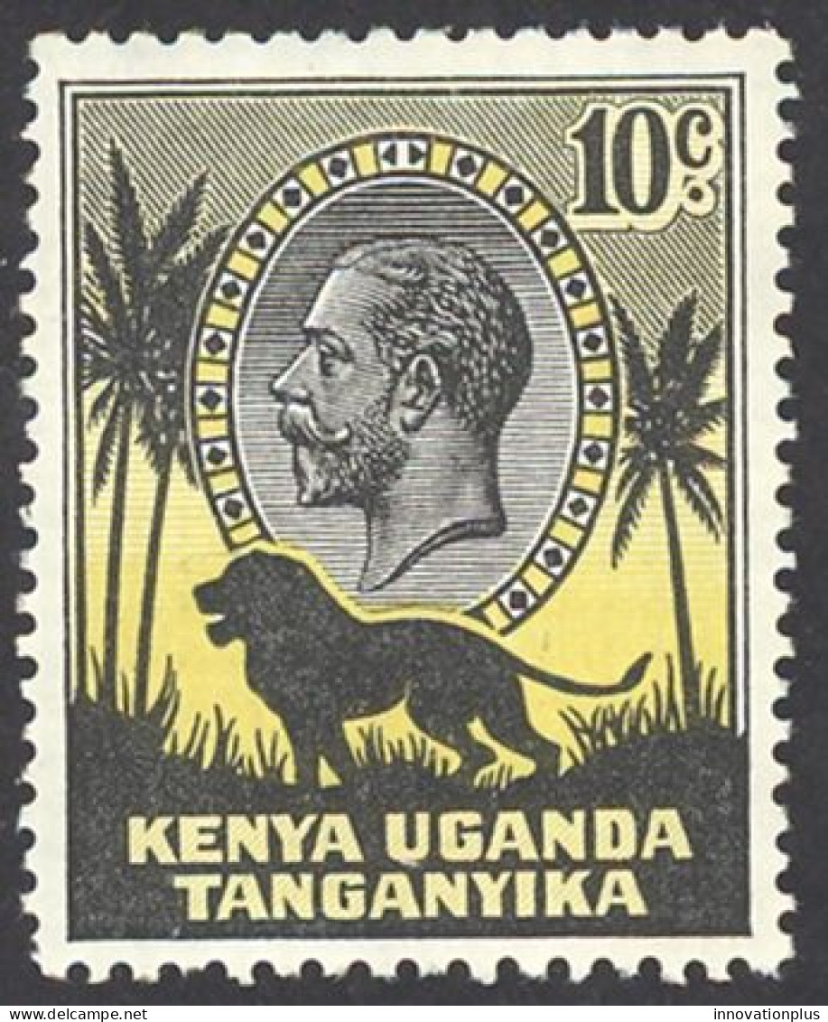 Kenya, Uganda, Tanzania Sc# 48 MH (a) 1935 10c Definitives - Kenya, Uganda & Tanzania