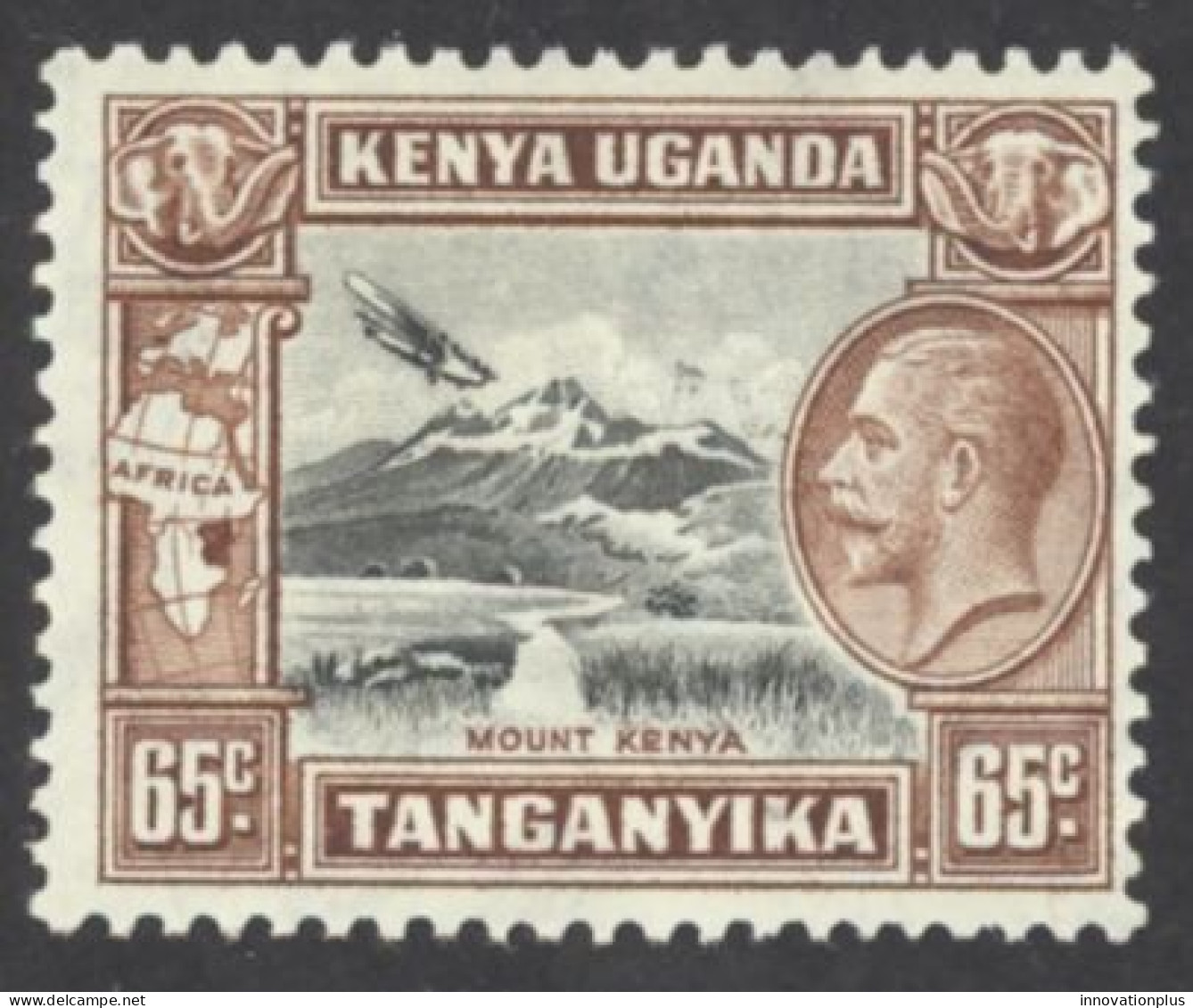 Kenya, Uganda, Tanzania Sc# 53 MH 1935 65c Definitives - Kenya, Oeganda & Tanzania