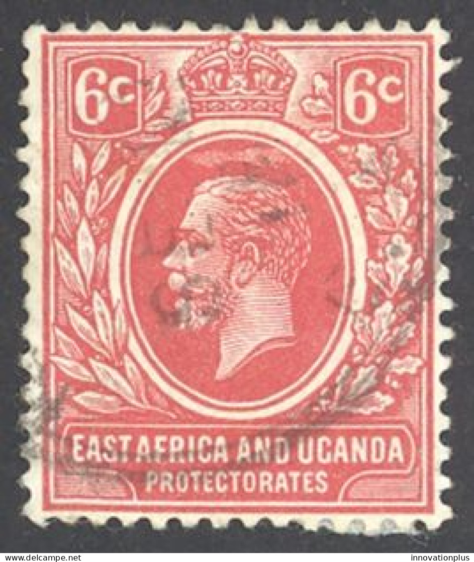 Kenya, Uganda, Tanzania Sc# 3 Used (b) 1921 6c King George V - Kenya, Oeganda & Tanzania