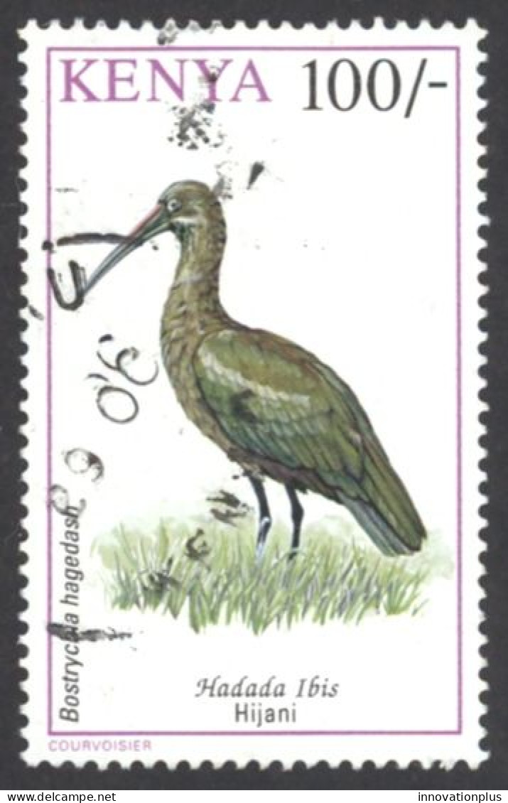 Kenya Sc# 610 Used 1993-1999 100sh Birds - Kenya (1963-...)