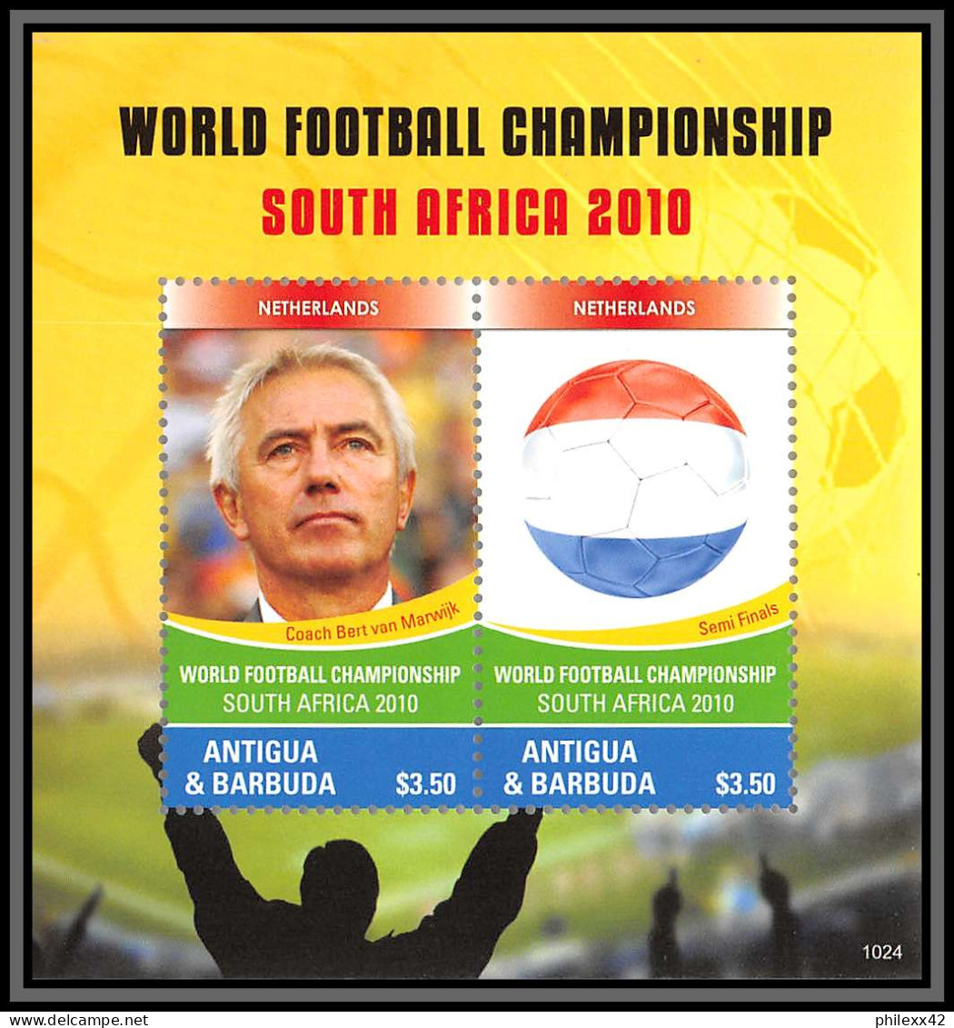 81206 Antigua & Barbuda BF Mi N°670 Netherlands Marwijk World Cup South Africa 2010 TB Neuf ** MNH Football Soccer - 2010 – Afrique Du Sud