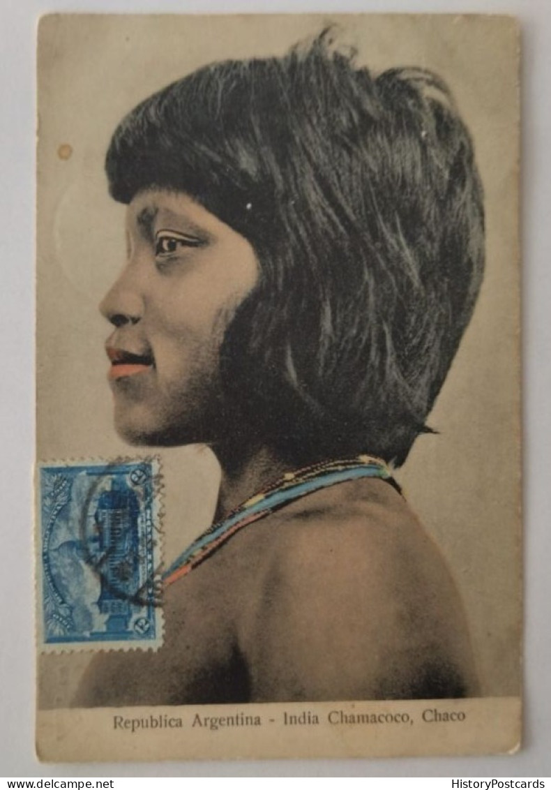 India Chamacoco, Chaco, Indianer, Republica Argentina, Argentinien, 1914 - Argentina