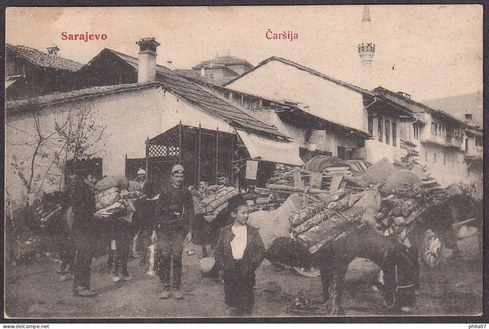 BOSNIA AND HERZEGOVINA - Postcard Of Sarajevo, Sent From Sarajevo To Požarevca (Serbia) 15.05.1906. Arrival  / 2 Scan - Bosnie-Herzegovine
