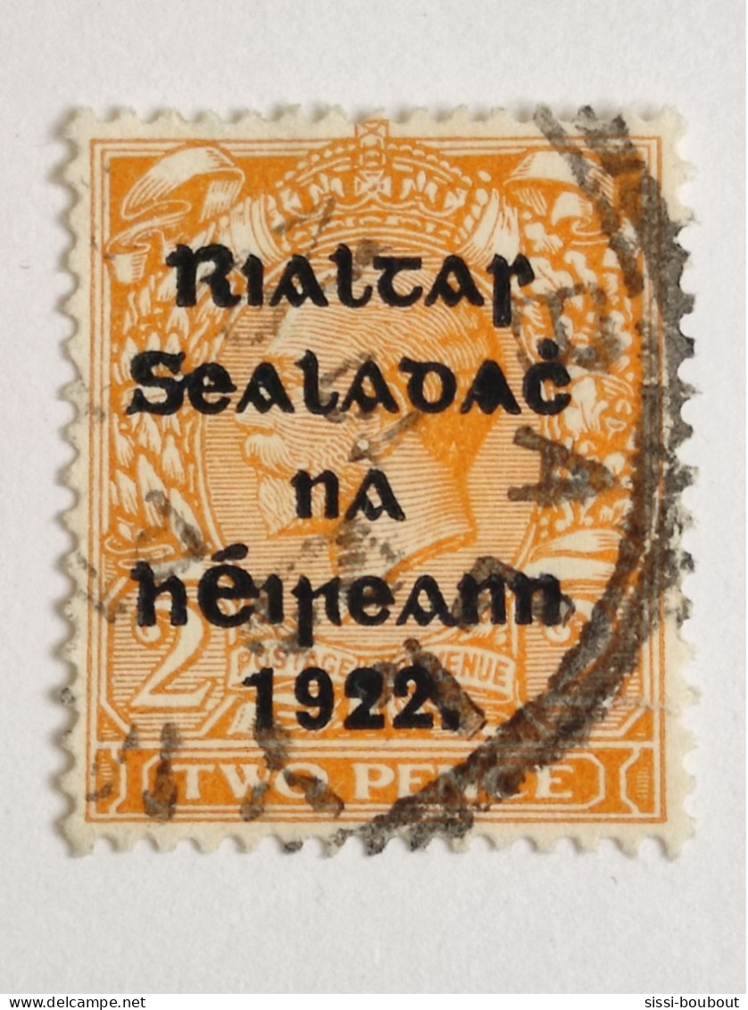 Irlande - Gouvernement Provisoire - N°1b - Année 1922 - Usados