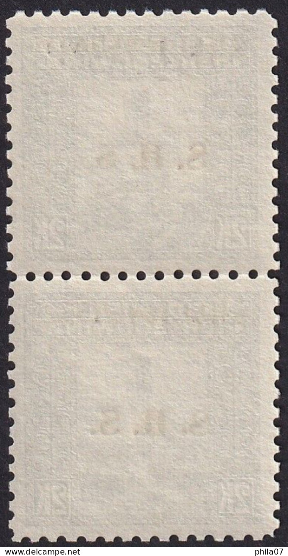 BOSNIA AND HERZEGOVINA - Mi.No. 46, Vertical Pair, Perforation  9 ½ / 2 Scan - Bosnia And Herzegovina