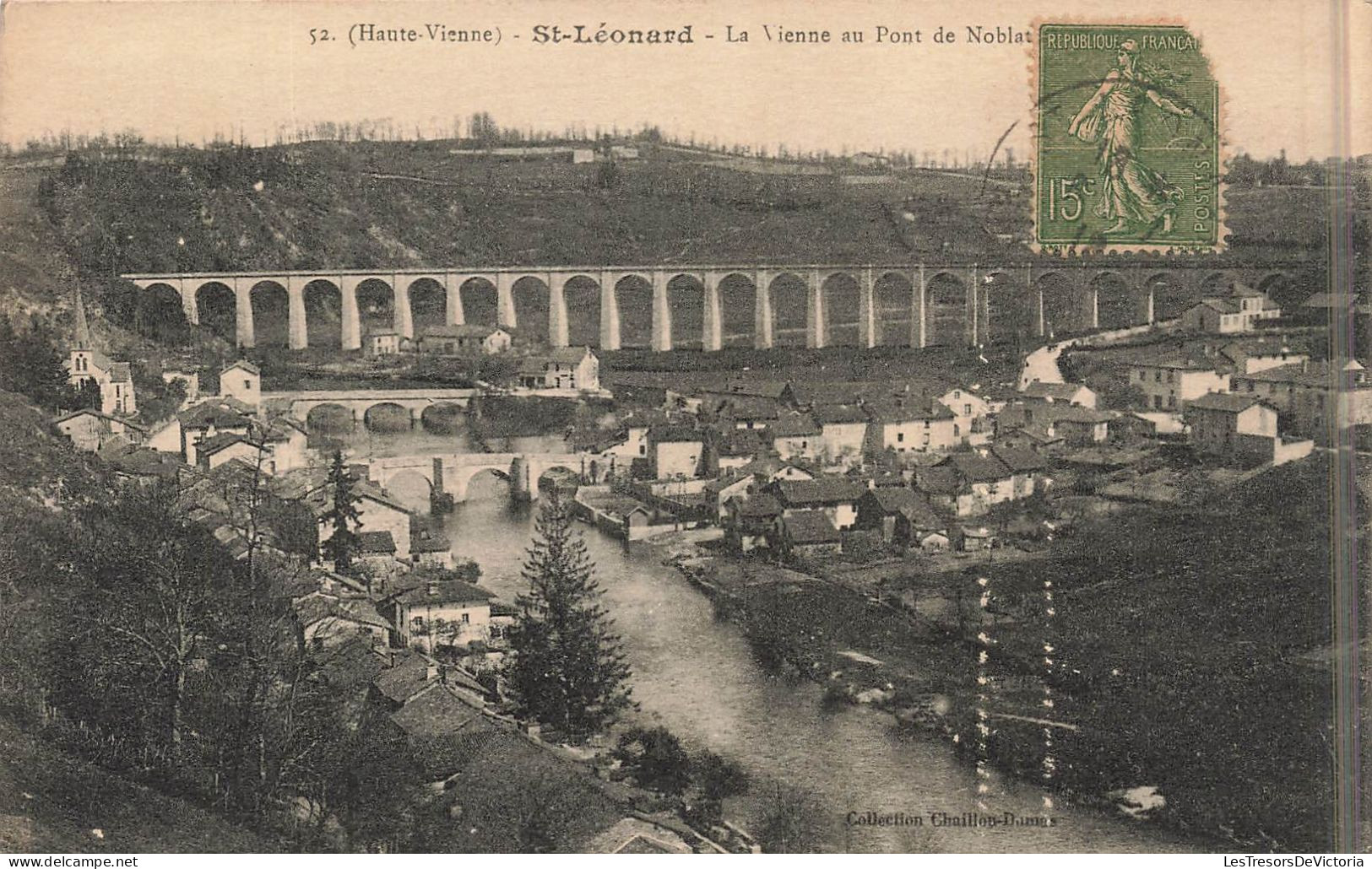 FRANCE - St Léonard - La Vienne Au Pont De Noblat - Carte Postale Ancienne - Saint Leonard De Noblat