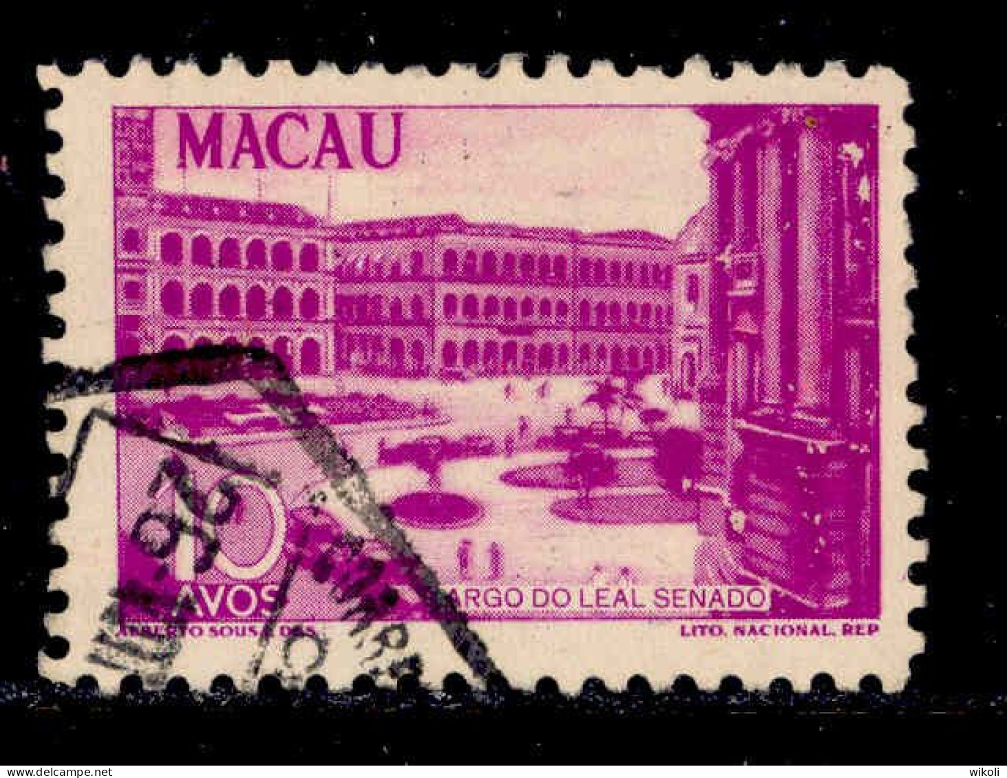 ! ! Macau - 1948 Local Motifs 10 A - Af. 331 - Used - Oblitérés