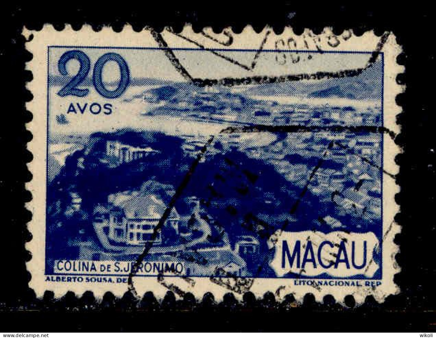 ! ! Macau - 1948 Local Motifs 20 A - Af. 332 - Used - Oblitérés