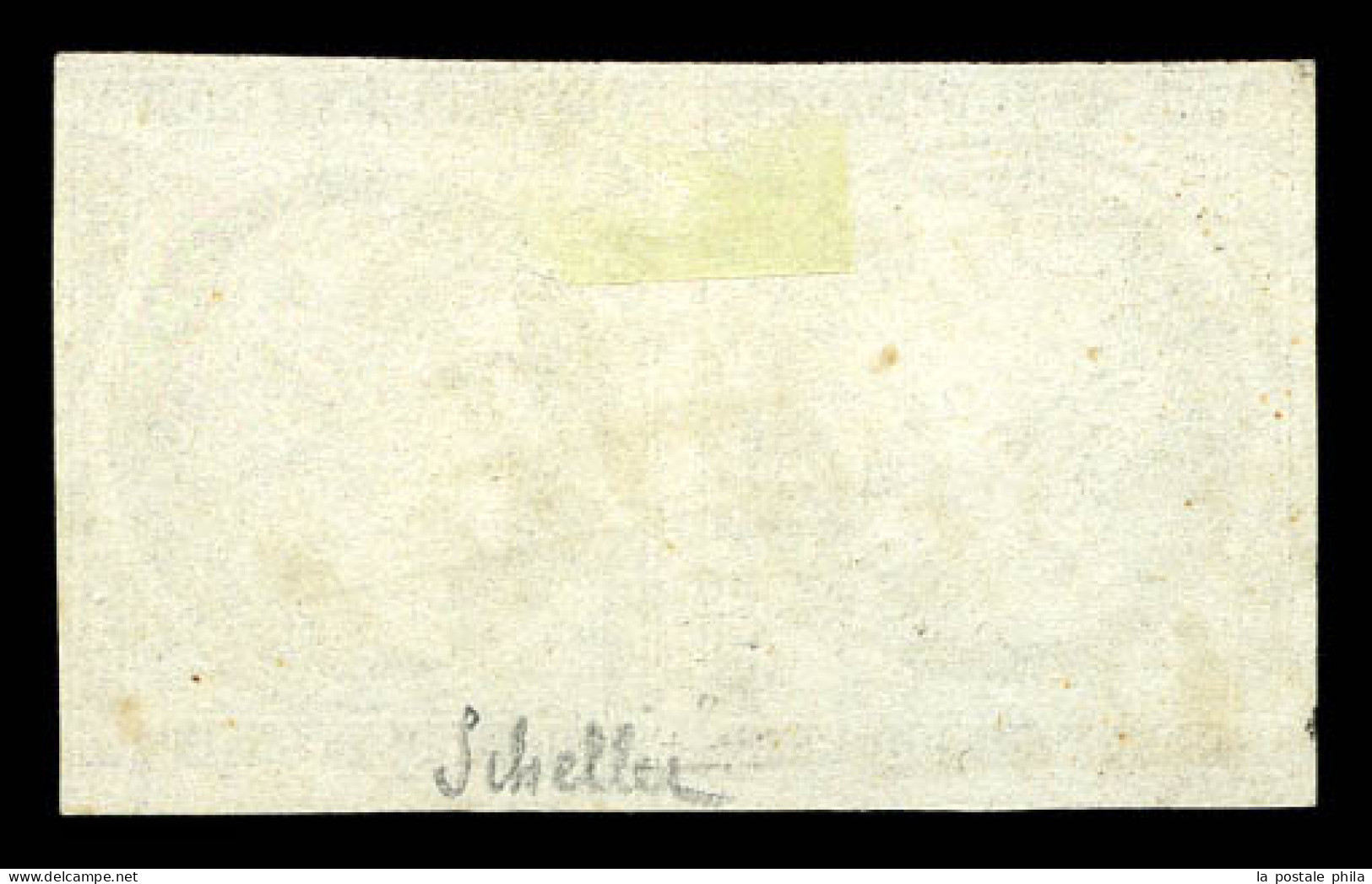 O N°3e, 20c Noir Sur Blanc En Paire Tête-bêche Obl Grille, Très Jolie Pièce. SUP (signé Scheller/certificat)  Qualité: O - 1849-1850 Ceres