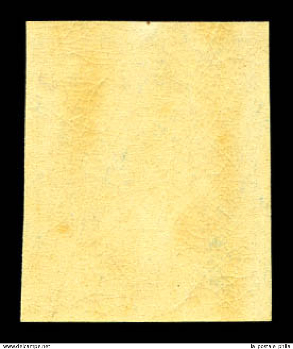 ** N°13B, 10c Brun-clair Type II, Quatre Belles Marges équilibrées, FRAICHEUR POSTALE. SUP (certificat)  Qualité: ** - 1853-1860 Napoléon III.