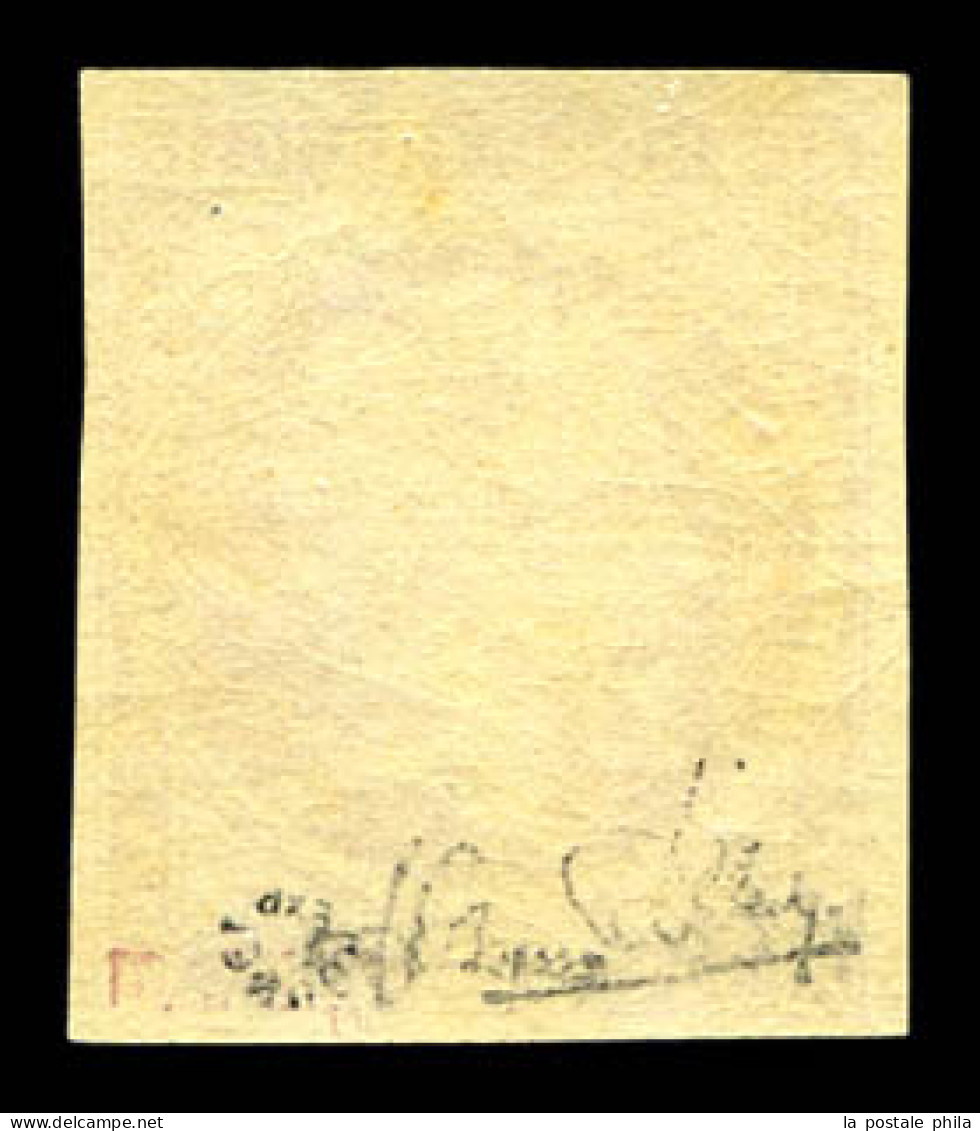 ** N°17B, 80c Rose, Fraîcheur Postale. SUPERBE. R.R. (signé Calves/Certificat)  Qualité: ** - 1853-1860 Napoleon III