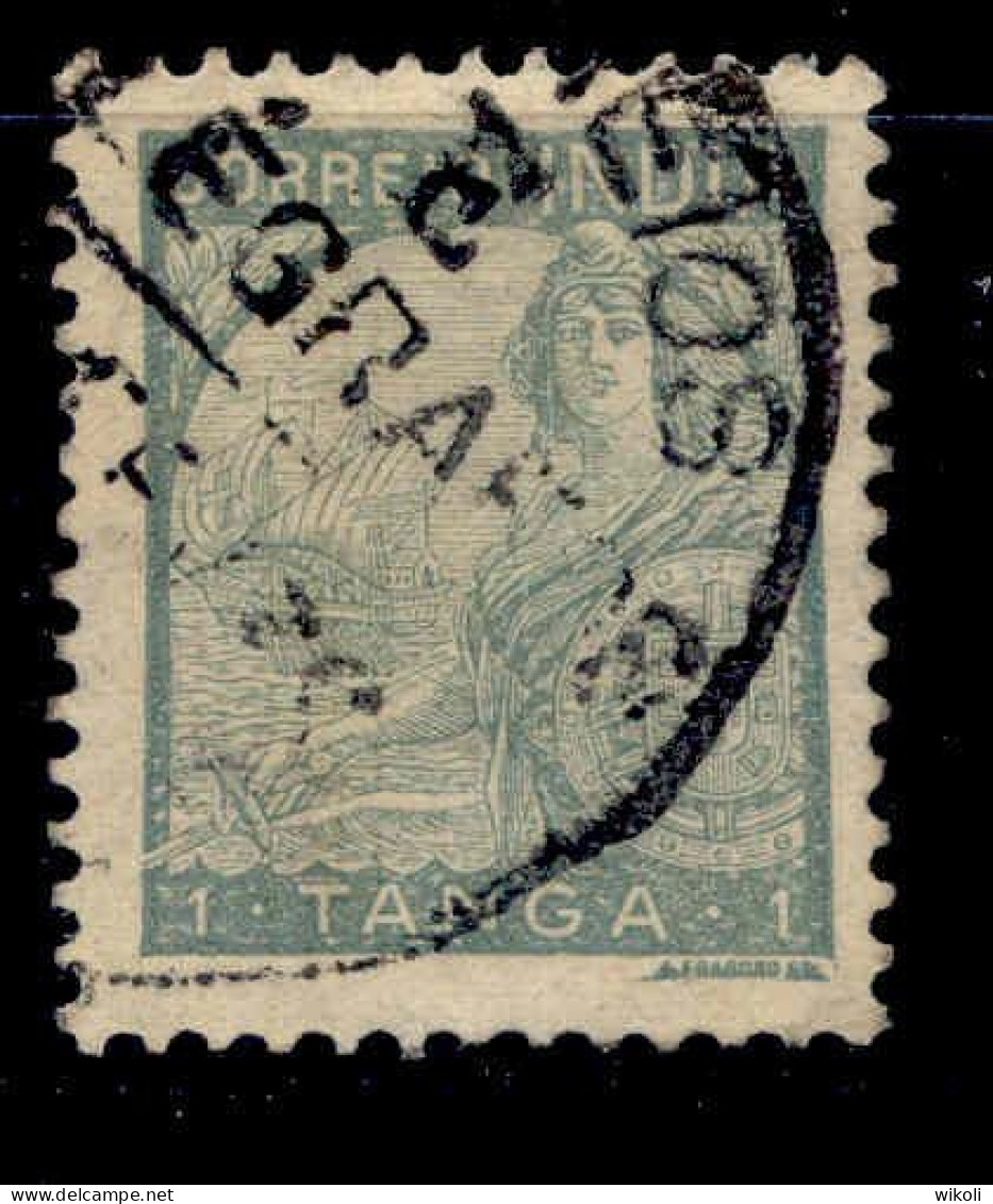 ! ! Portuguese India - 1933 Padroes 1 Tg - Af. 338 - Used - India Portoghese