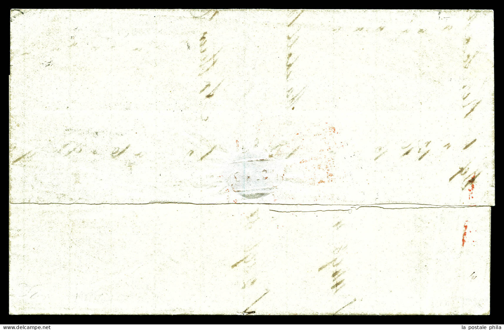 O GRANDE BRETAGNE: 30c Lauré Obl étoile 7 + Càd Du 30 Sept 1870 à Destination De Londres. Arrivée Le 13 Oct 70. L'Armand - Guerre De 1870