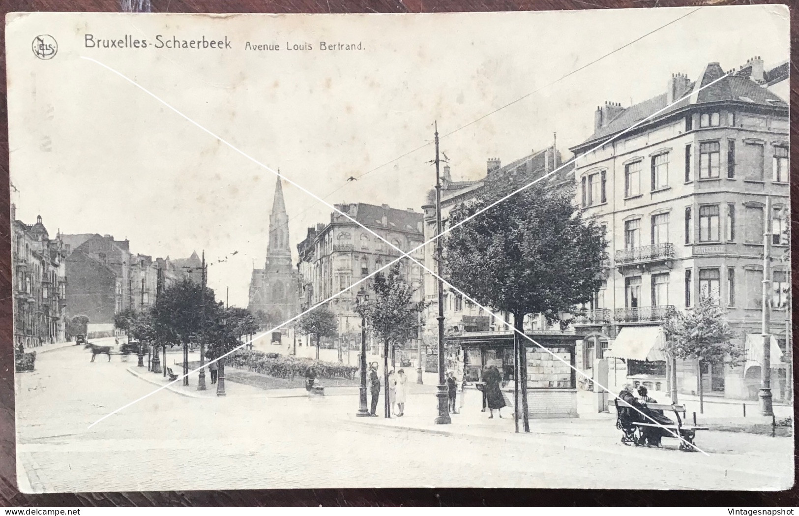 BRUXELLES SCHAERBEEK Avenue Louis Bertrand CP PK Postée En 1933 - Schaarbeek - Schaerbeek