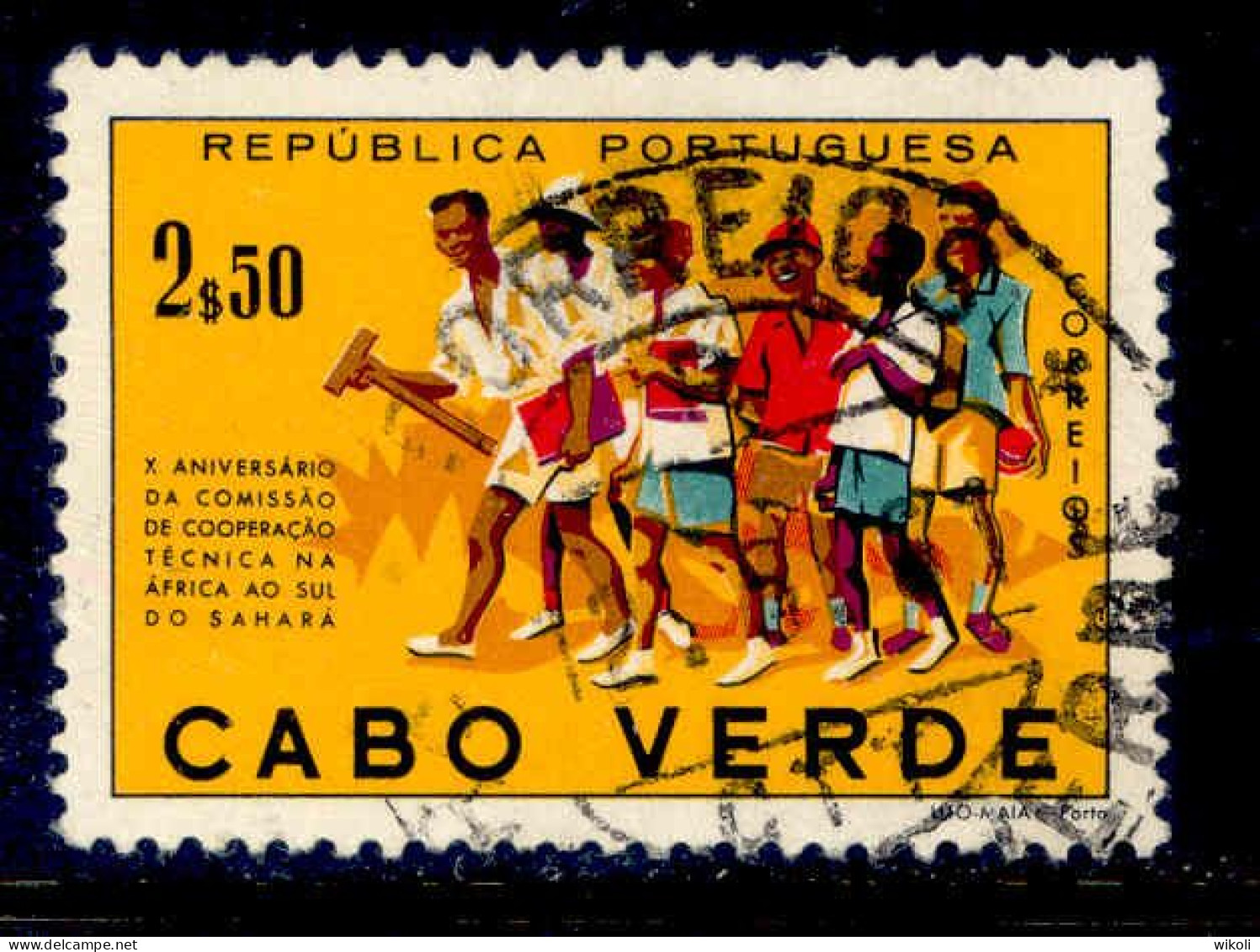 ! ! Cabo Verde - 1960 CCTASS - Af. 291 - Used - Kapverdische Inseln