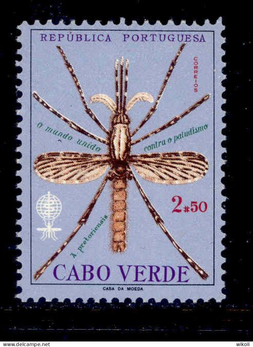 ! ! Cabo Verde - 1962 Paludism Malaria - Af. 310 - MNH - Isola Di Capo Verde