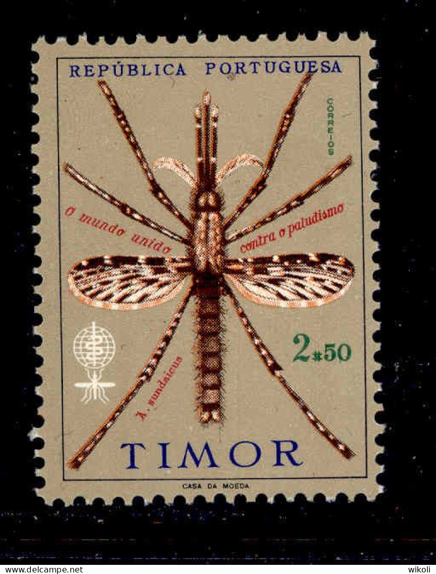 ! ! Timor - 1962 Malaria Paludism - Af. 334 - MNH - Timor