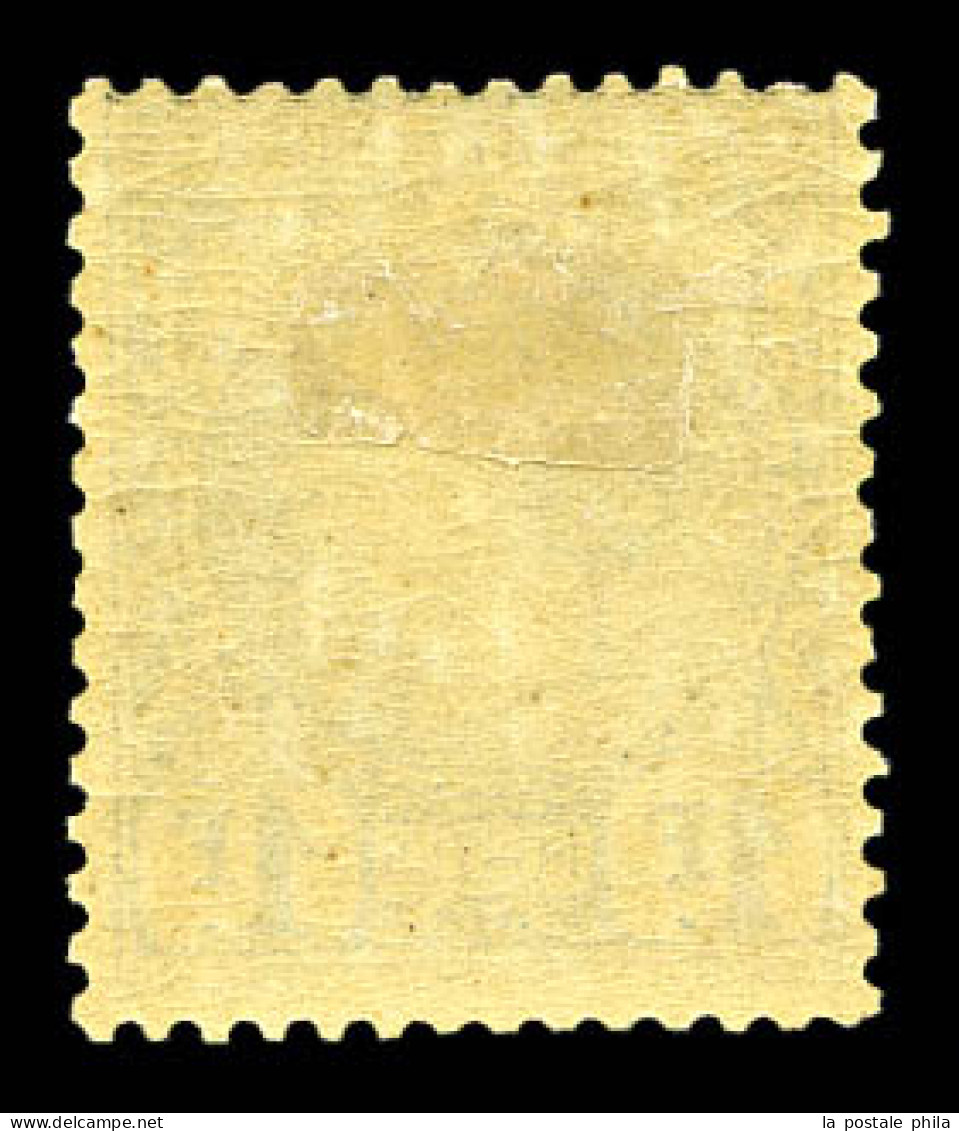 * N°9, 1F Noir Sur Jaune, Charnière Légère Et Grande Fraîcheur, TTB (certificat)  Qualité: *  Cote: 2700 Euros - Unused Stamps