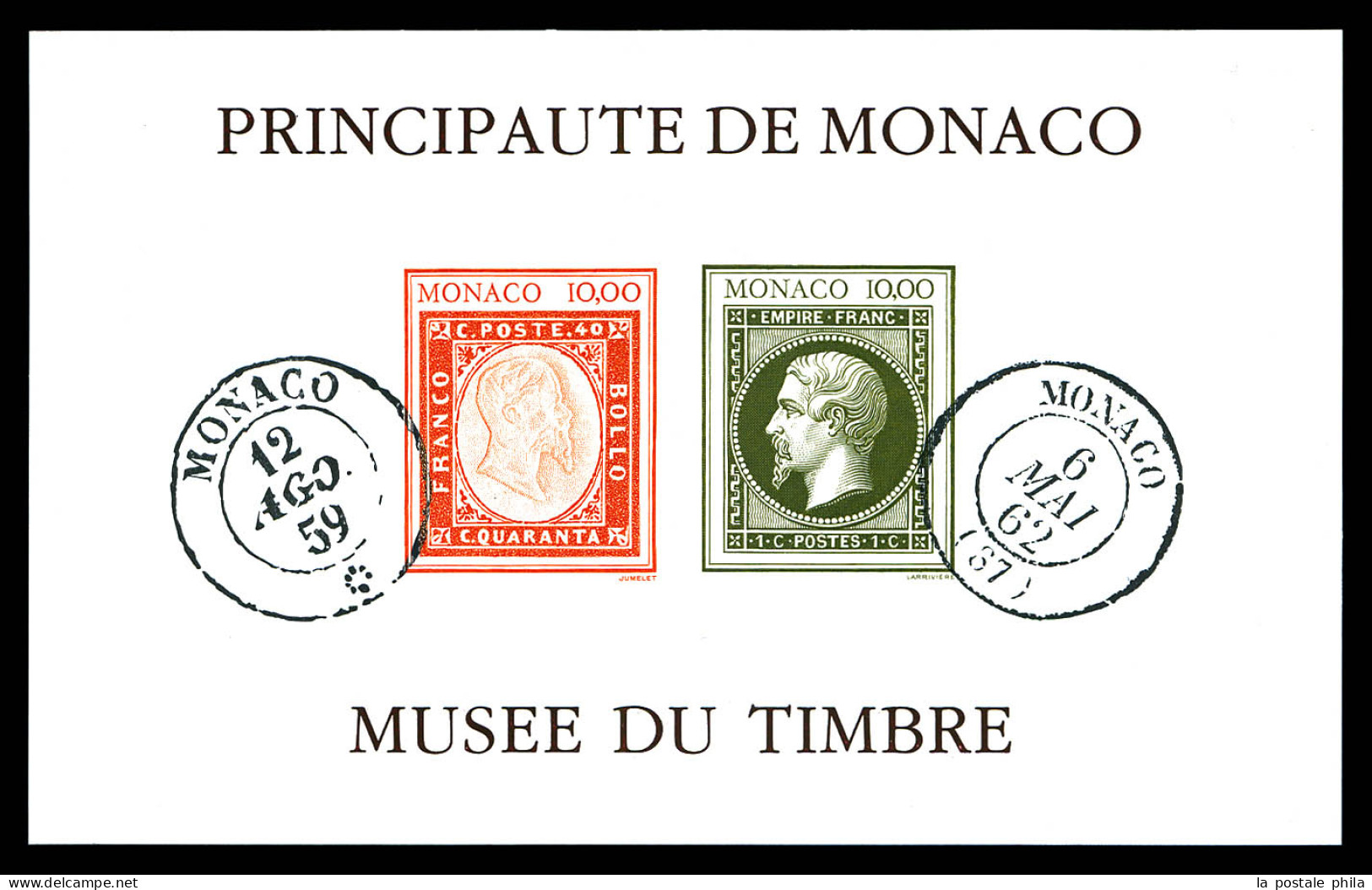 ** N°58a, Musée Du Timbre Non Dentelé. TB  Qualité: **  Cote: 250 Euros - Blocks & Sheetlets