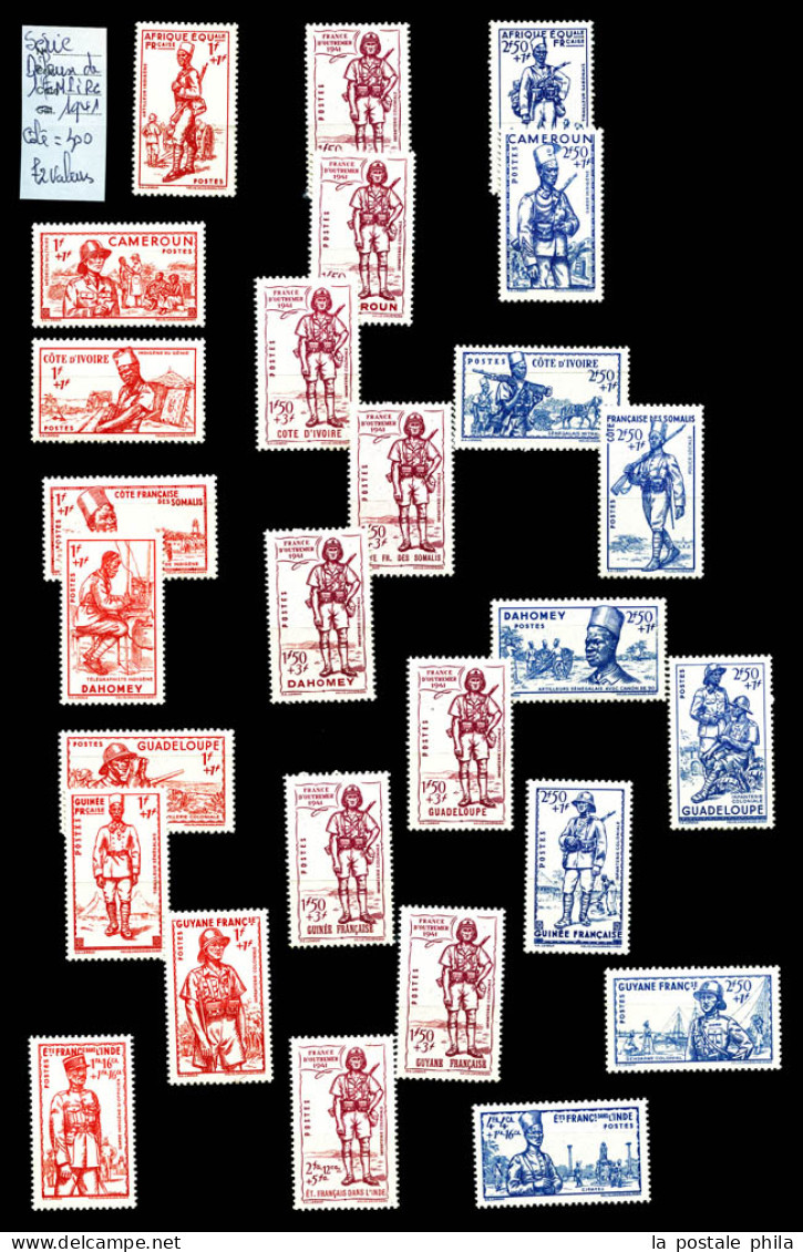 N 1941-1956: Collection Composée De Séries Complètes Neuves */**. TB  Qualité: N - Sammlungen